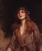 L'actrice Lily Elsie (ép. Bullough), c. 1916