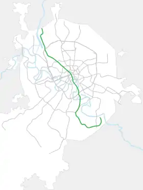 Voir la carte de la ligne.
