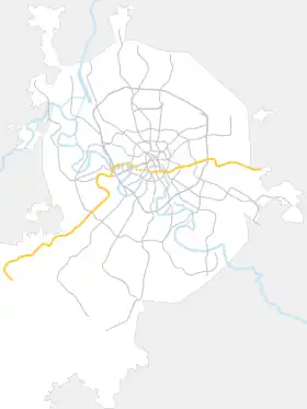Voir la carte de la ligne.