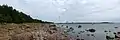 La plage du parc Linnakepuisto.