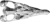 Crâne fossile de Liopleurodon.