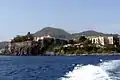 Lipari, colline du château.
