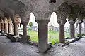 Lipari, cloître roman de la cathédrale.