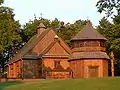 Église en bois du XVIIIe&nbsp;siècle à Palūšė