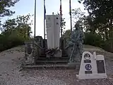 Livergnano : mémorial à la 91e division d’infanterie américaine.