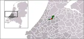 Localisation de Woubrugge