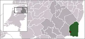 Localisation de Nieuw-Amsterdam
