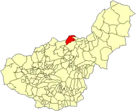 Localisation de Alamedilla