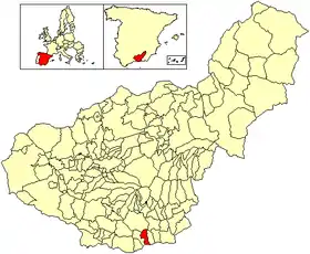Localisation de Rubite