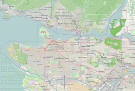 (Voir situation sur carte : Vancouver)