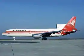 4R-ULD, l'appareil concerné par l'incident, photographié à l'aéroport de Paris-Le Bourget en novembre 1983