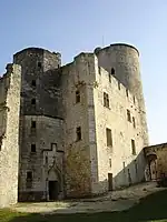 Château, le logis seigneurial (fév.&nbsp;2008)