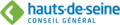 Logo des Hauts-de-Seine (conseil général) de mai 2011 à janvier 2014.