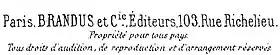 Brandus et Cie
