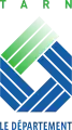 Ancien logo du conseil départemental du Tarn de 2015 à 2019