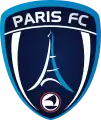 Logo actuel (depuis 2011) bleu marine aux contours bleu ciel arrondis, avec un dessin stylisé de la tour Eiffel, et la nef du blason de Paris, en bas.