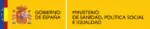 Logo du ministère de la Santé, de la Politique sociale et de l'Égalité entre 2010 et 2011.