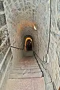 Le souterrain des « 1&nbsp;000&nbsp;marches ».