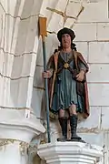 Saint Fiacre XVIIe siècle.