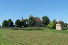 Vue sud du château