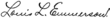 Signature de Louis Emmerson