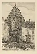 Louise Danse, L'abbaye de la Cambre, Bibliothèque Royale de Belgique