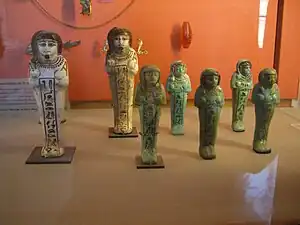 Ouchebtis du prince Khâemouaset, fils de Ramsès II