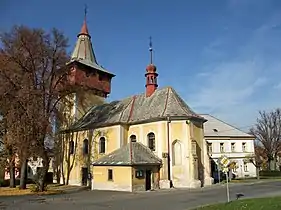 Luže : église Saint-Barthélemy.