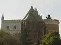 Château de Lublin, Chapelle de la Sainte Trinité et tour du XIIIe&nbsp;siècle.