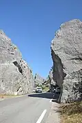 Rocher du Claps au Luc en Diois.