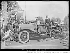 Lucien Chenard sur Chenard et Walcker (Le Mans, 22 mai 1922).