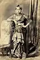 Femme lucknowi en gharara.