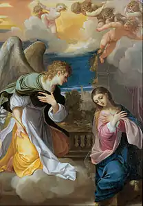 Annonciation (1603-1604)Gênes, Musei di Strada Nuova.