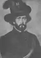 Ludwig August von Frankl, en tant que légionnaire académique, 1848