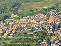 Burkheim am Kaiserstuhl (de), avec la ruine du château