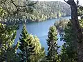 Le lac vu du sud