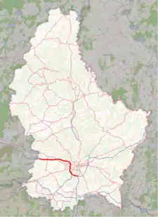 Image illustrative de l’article Autoroute A6 (Luxembourg)