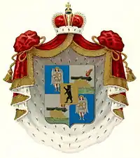 Blason de Dmitri Petrovitch Lvov (Дмитрий Петрович Львов)