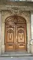 Entrée principale du lycée Michel-Montaigne au no 118