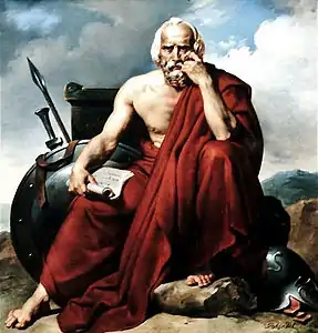 Lycurgue de Sparte, 1828, Amiens, musée de Picardie.