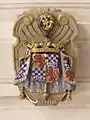 Blason d'Antoinette de Chaulnes.