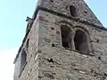 Le clocher, détail.