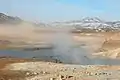 Paysage de Námaskarð vers Reykjahlíð