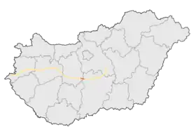 Image illustrative de l’article Autoroute M8 (Hongrie)