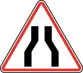 103.1La route se rétrécit