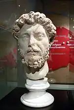Buste de Marc Aurèle (161-180).