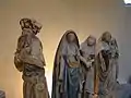 Mise au tombeau, groupe de droite