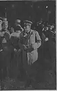 se rendant à la Consulta, réunion inter-Alliés de Rome commençant le 6 janvier 1917.
