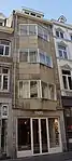 Grote Staat 23 avec façade rénovée.
