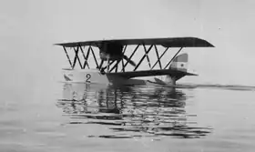 Vue de l'avion.